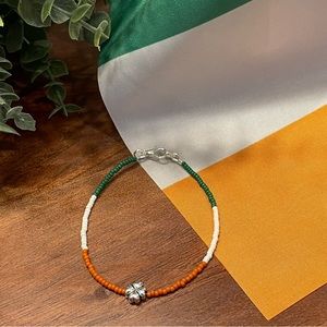 Handmade Nationality/Country Beaded Bracelet - IRELAND